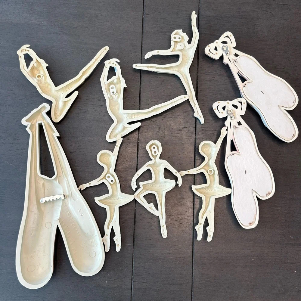 VTG Burwood Homco Ballerina Wall Decor Lot 9 Pc Coquette Balletcore Aesthetic